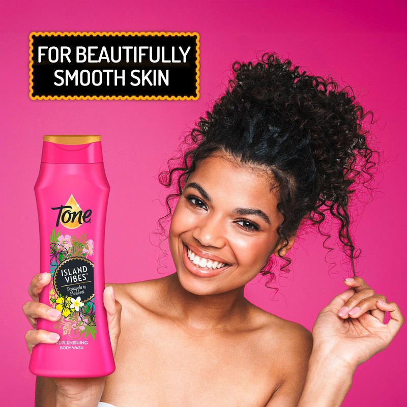 Tone Body Wash, Island Vibes, 16 fl oz (Pack of