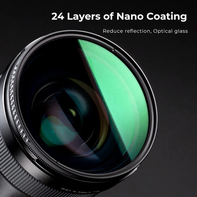 K&F Concept 43mm Circular Polarizing Filter CPL Lens Filters Polarizer(Nano-D