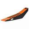Enjoy Mfg 2023-2025 KTM SX-SXF 125-450 SEAT COVER BLACK SIDE/ORANGE