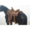 Little Buster Toys Calf Roping Saddle; 1/16th Scale