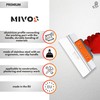 Mivos Professional Smoothing Spatula Made of Stainless Steel 250 x