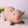 jojofuny Animal Garden Farm Statue Cute Pig Figurines Piggy Sculpture