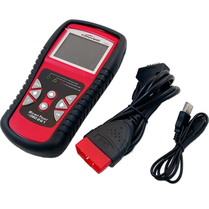 KW808 Car Scanner Diagnostic EOBD OBD2 OBDII Data Code Reader