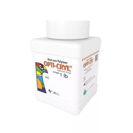 New Stetic Opti-Cryl Heat Curing Acrylic Powder - Original Shade - 1 lb