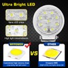 WFPOWER Boat Light 2 Pack, LED Marine Spotlights Waterproof, Deck