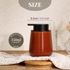 Autumnlife Ceramic Soap Dispenser - 12 oz Refillable Hand Lotion