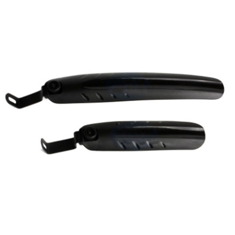 14in Folding Bike Fender Set Plastic Easy To Install Bicycle