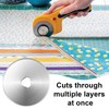 8 Pcs Rotary Cutter Blades 45mm, Replacement Rotary Cutter Circular,