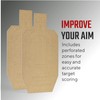 KRATE Tactical Cardboard Targets-Half Size Competition Paper Silhouette Shooting Target
