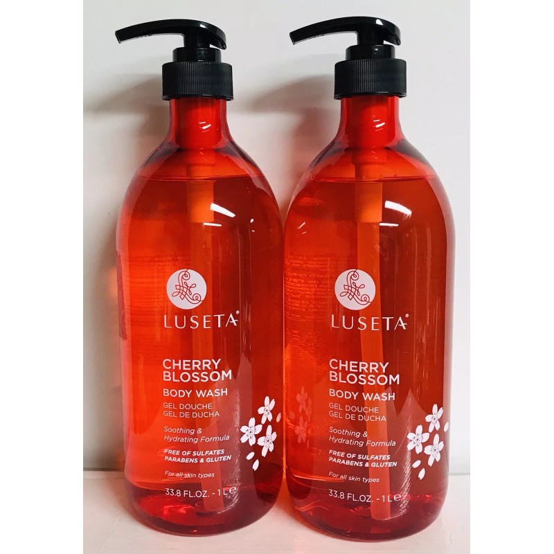 Luseta 2-Pack Luseta ~ Cherry Blossom Hydrating & Soothing Body
