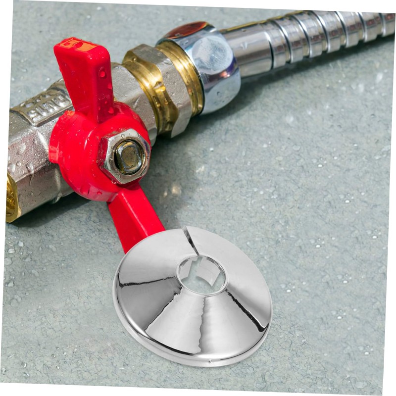 Operitacx Radiator Pipe Cover Set Sturdy Plastic Pipe Collars for