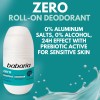 Babaria Zero Deodorant Roll-On 50ml –24h, No Salts or Alcohol,