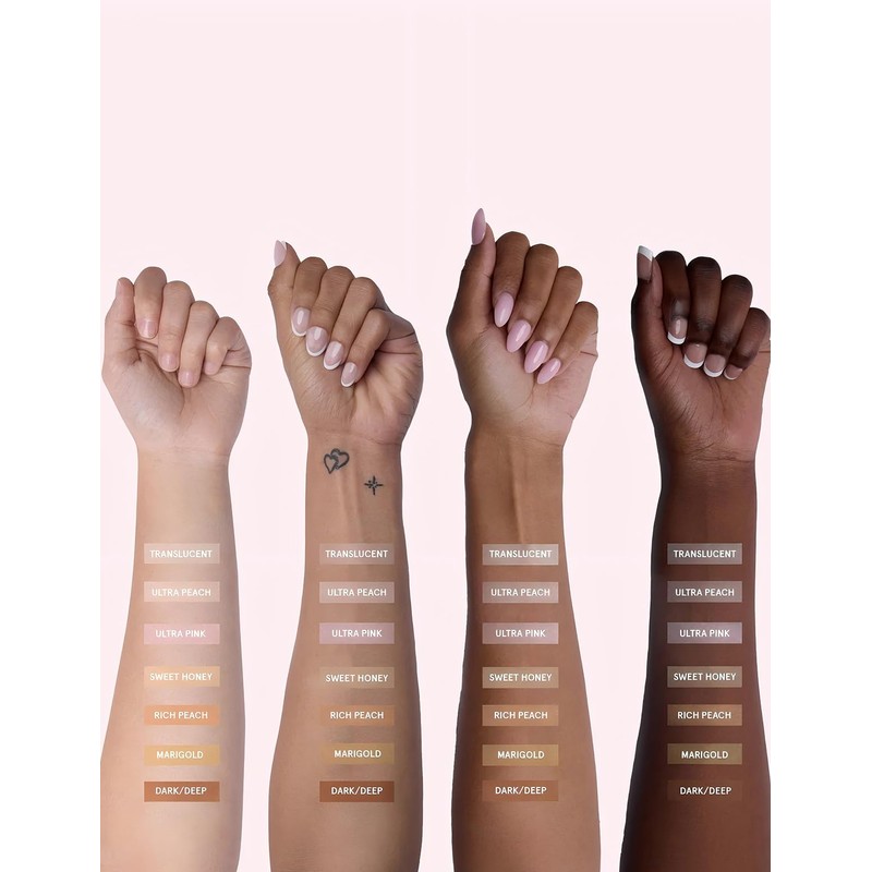 ONE SIZE Ultimate Blurring Setting Powder - Ultra Peach- (Brightening