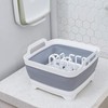 Collapsible Dish Pans for Washing Dishes 9L Portable Wash Dish
