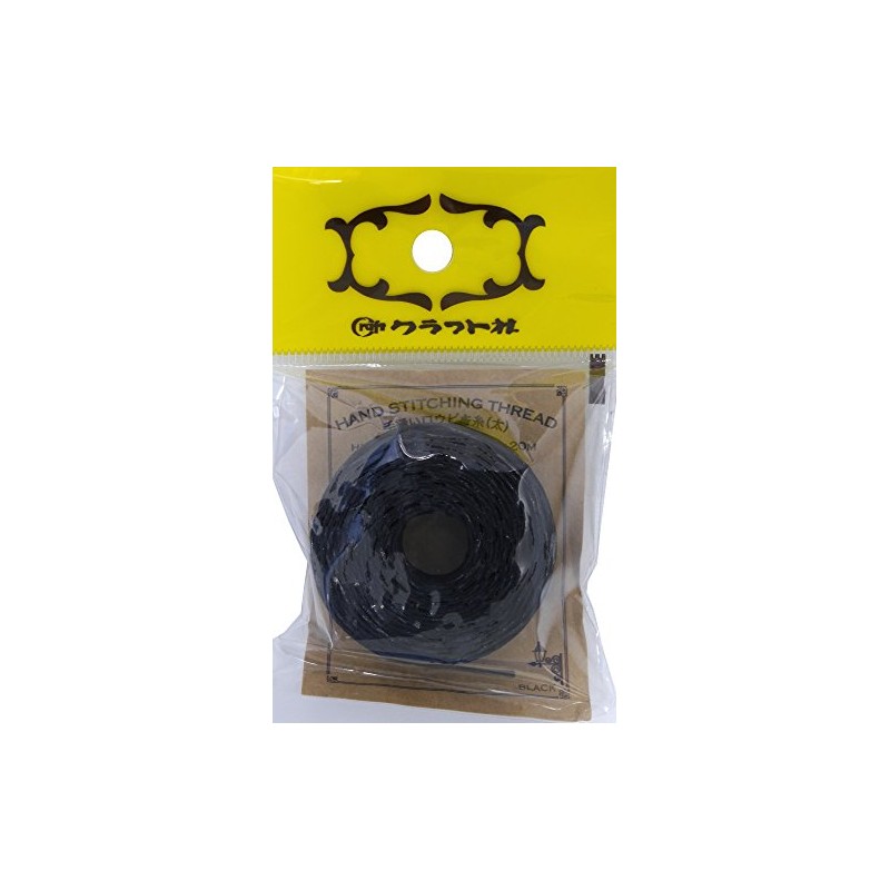 Hand-Sewn roubiki Yarn Thick [20 m] , black