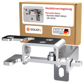 SOLIDfy - Rear Door Lock for Mercedes Sprinter W907 W910 (VS30) | Rear Door Burglary Protection Caravan Camper