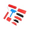 QWORK® 8Pcs Wood Grain Tool Set, Rubber Painting Tool Set
