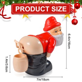 Santa Claus Bubble Machine, Children's Bubble Machine, Soap Bubbles Wedding, Soap Bubbles Liquid, with Lights and Switchable Sound