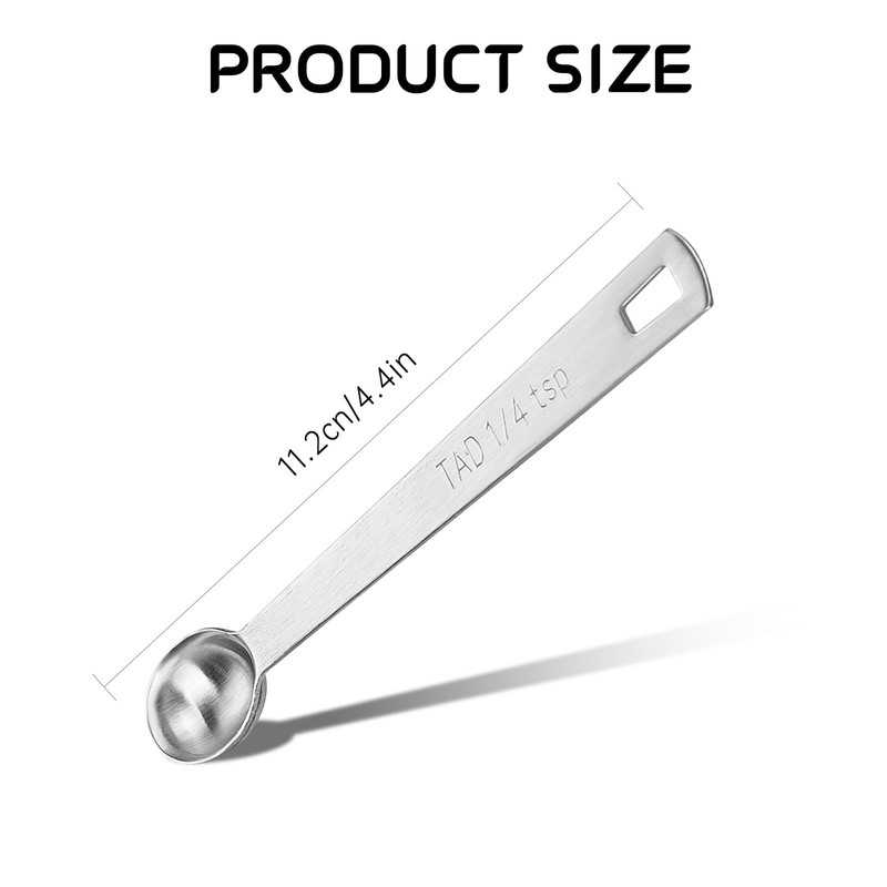 4 PCS 1/4 Teaspoon (1/4 Tsp | 1.25 mL |