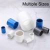 sourcing map Pcs PVC Pipe Fitting 4 Inch Coupling Adapter