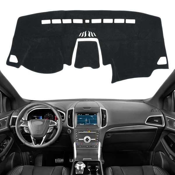 PTYYDS Dashboard Cover Compatible with 2015-2024 Ford Edge Dash Board