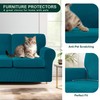 CHUN YI 7 Piece Couch Covers Sofa Covers Washable, Stretch