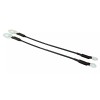 S Sentinel Parts Driver and Passenger Tailgate Cable for 1994-2002