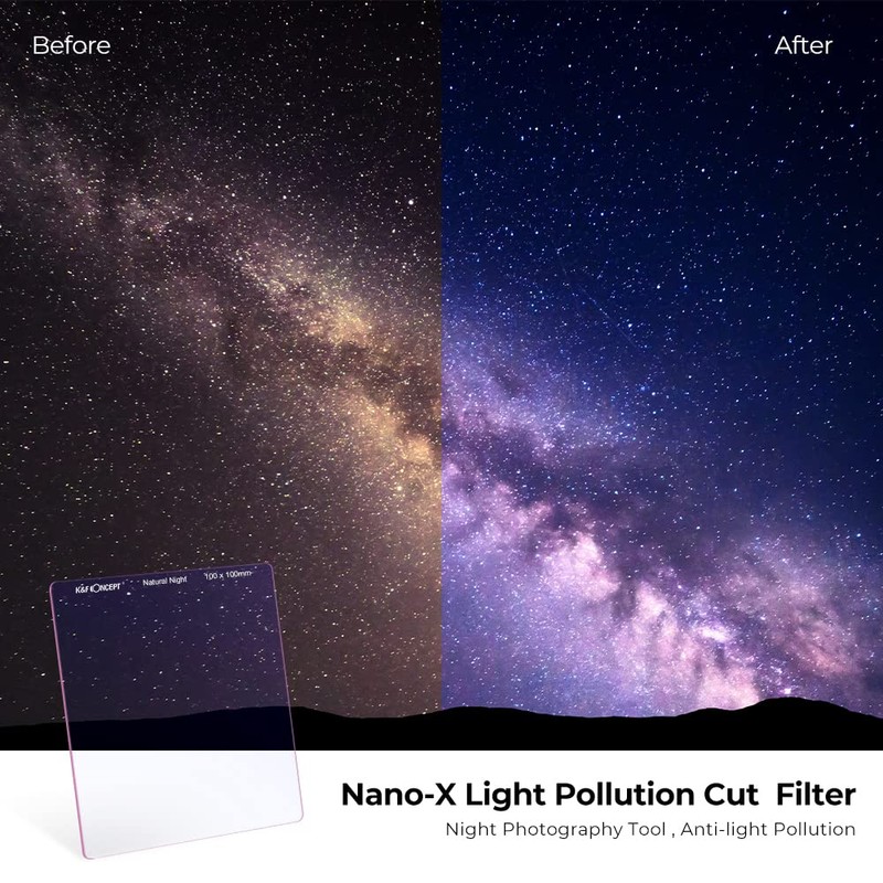 K&F Concept Nano-X Natural Night Filter Astroklar Night Light Pollution