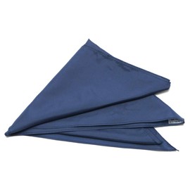 Honeytone Sailor Uniform Scarf, Triangle Tie, Nylon Taffeta, Classic Colors, dark navy