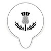 Thistle Stencil. Flexible Mylar Durable Reusable Stencils For Decorating Baking