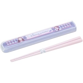 Devil Blade Pull Lid Chopsticks Case Set, Girls Pattern