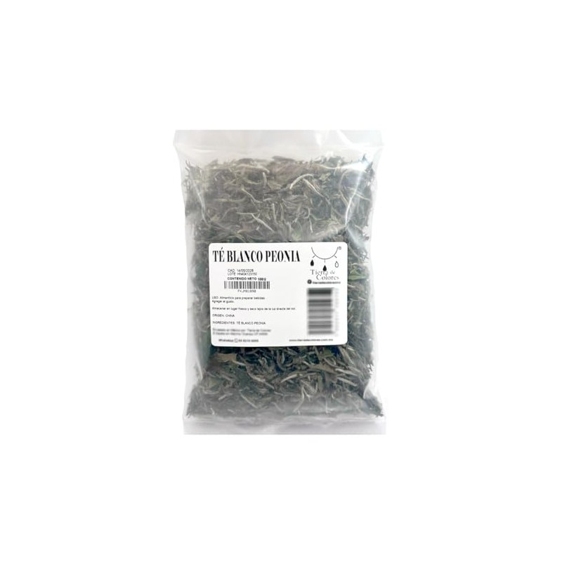 Te Blanco Peonia 100g Bai Mu Dan Peony Para Infusion