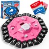 Resflycheng Word Game Family Board Game with Digital Display Timer,