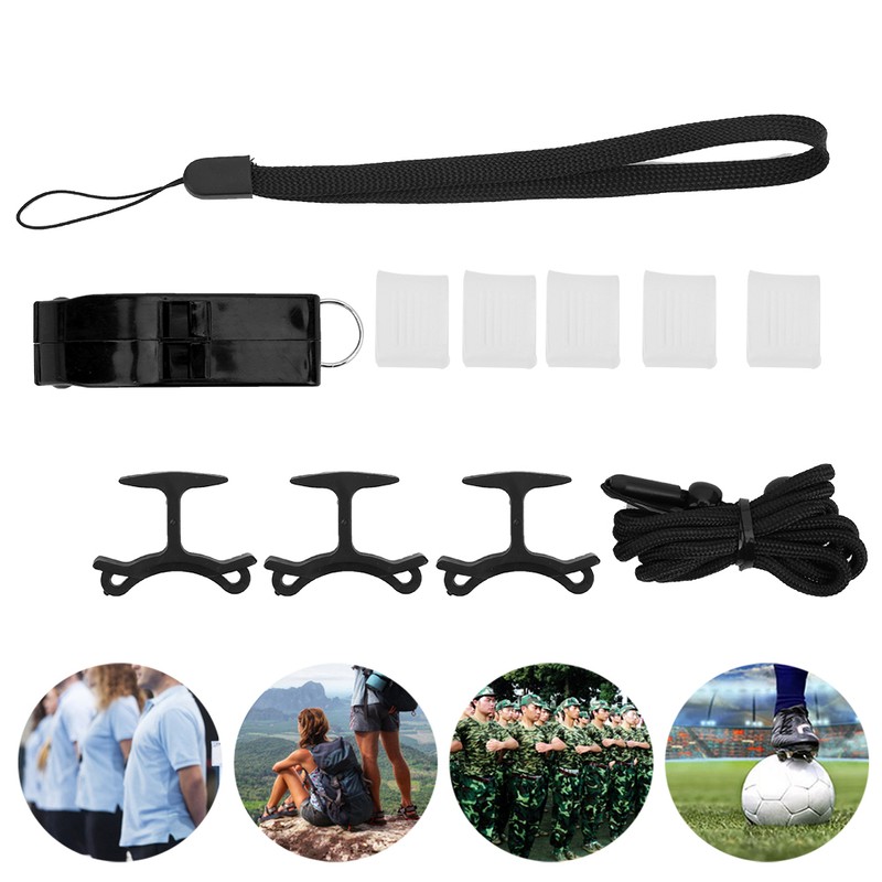 Portable Professional Football Referee Sport Survival Whistle for Basketball Volleyball