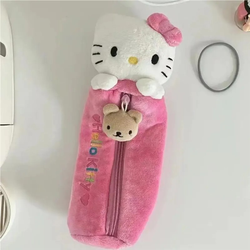 Nuevo Estuche For Lápices De Hellokitty, Bonito Estuche N