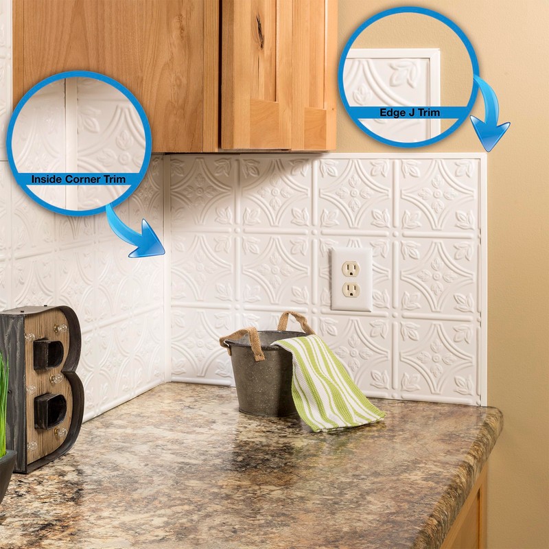 FASÄDE Backsplash Accessory Kit Matte White