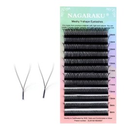 Nagaraku Pestaña Nagaraku Yy Para Extensión De Pestañas Pack De 4