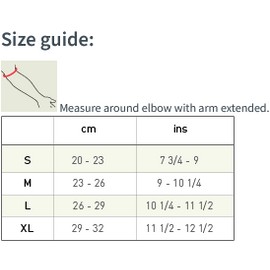 Thermoskin Compression Elbow Sleeve, S - Small