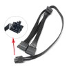 Zahara Cable sata SATA Splitter for Seasonic 6 Pin to