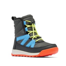 SOREL Children's Whitney ll Plus Lace Waterproof Boot - Jet, Black - 5