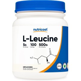 Pure L-Leucine Powder 500 Grams