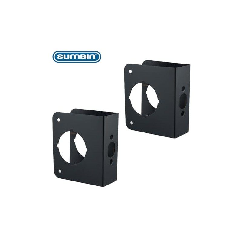 SUMBIN Door Guard Reinforcer 1-3/4" Door Thick with 2-3/8" Backset,2-1/8"