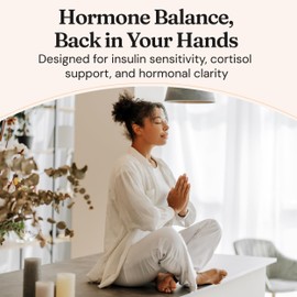 Nourished Natural Health FloFit Pea Protein Powder - Hormone Balance for Women - Vegan Plant Based Protein with Low Carbs - Acne Friendly, Cycle Friendly, Easy to Digest - Gluten-Free, Caffeine-Free