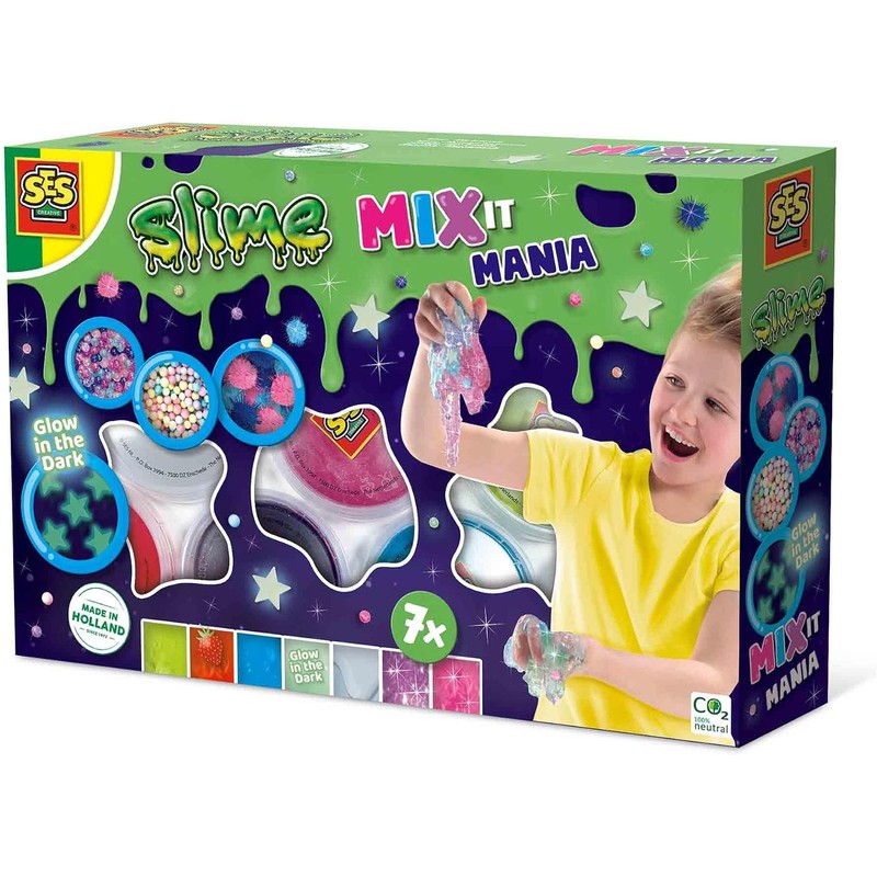 SES Creative - Slime-Mezcla Todo Mania, 15019