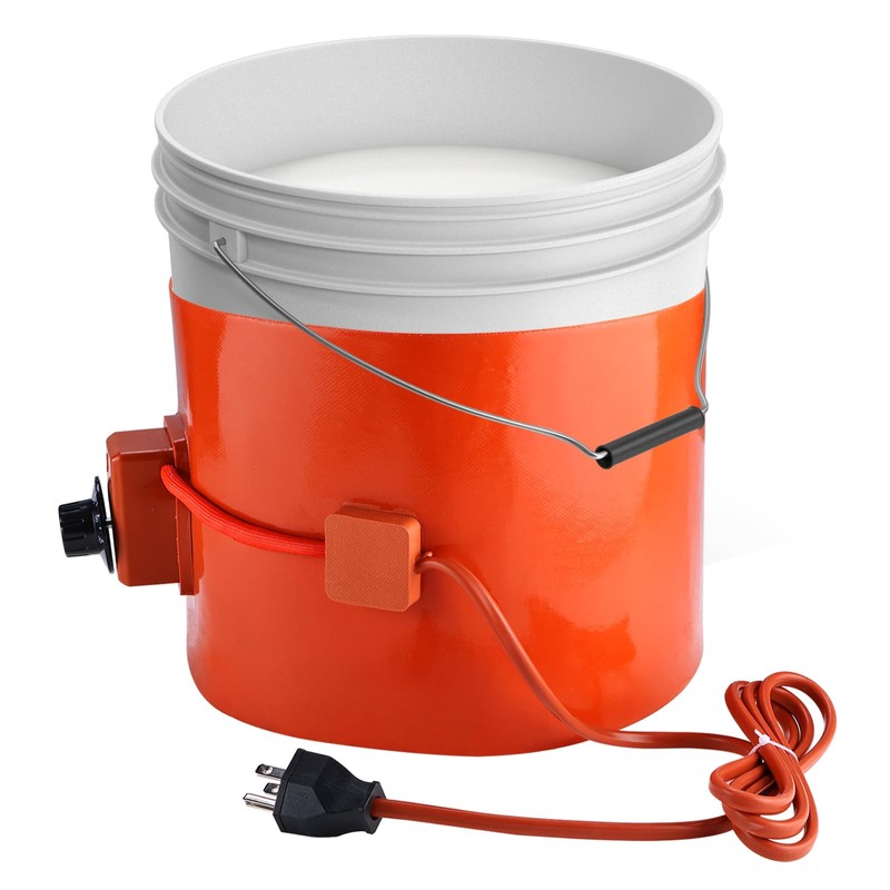 NORJIN Metal Drum Heater, Bucket Heater 5 Gallon, 120V 800