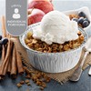 Plasticpro 4.5'' Inch Round Tin Foil Pans Disposable Aluminum, Freezer