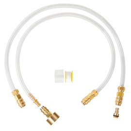 Hydraulic Steering Bleed Kit, 2PCS Bleeding Kit/Fill Kit, Hydraulic Steering for Sea Star Hydraulic Steering Fluid Filler Tube Kit, Sterndrive & Inboard, Leak-Free Brass Fittings, copper