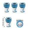 Zorveiio 5 Pcs Bit Magnetizer Ring, Magnetic Screw Ring Metal