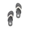 Yellow Box Women's Sana Wedge Sandal, Gray, Size 8.5 US