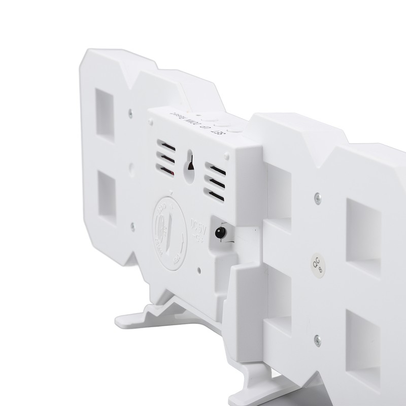 3D LED Digital Clock Time Temperature Display Night Light Alarm